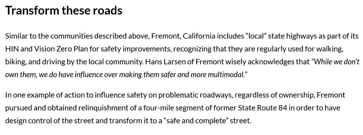 biculturalbrokr's tweet photo. If you've been advocating for #VisionZeroDEN for a while, you've probably frequently heard "But it's managed by @ColoradoDOT" from local officials re: dangerous conditions on Federal, Sheridan or Colfax.
Could we pursue & obtain "relinquishment of a segment" of these roads? https://t.co/9mBzgUgpxc
