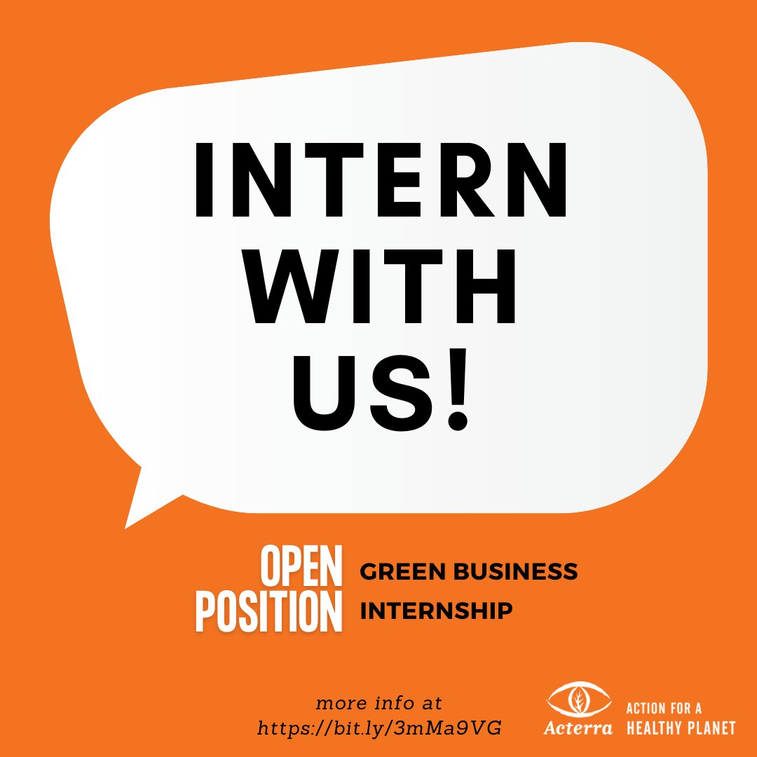 planetacterra's tweet photo. Join Acterra and the Santa Clara County Green Business Program this summer to help local businesses become more eco-friendly. Attend a 30-min info session in May to learn how to apply. Sign up: https://t.co/siBNvRkuET #Sustainability #HighSchoolInternship #internswanted https://t.co/r9N87oPlgl
