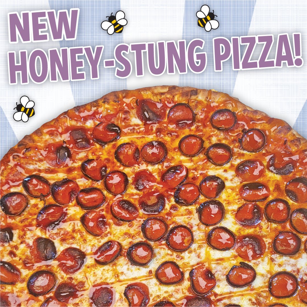 markspizza on X: “New Honey-Stung Pizza! Classic Cup n' Char Pizza
