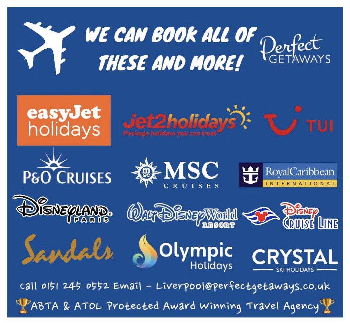 Share and Join my Facebook page and message me with your holiday enquires!