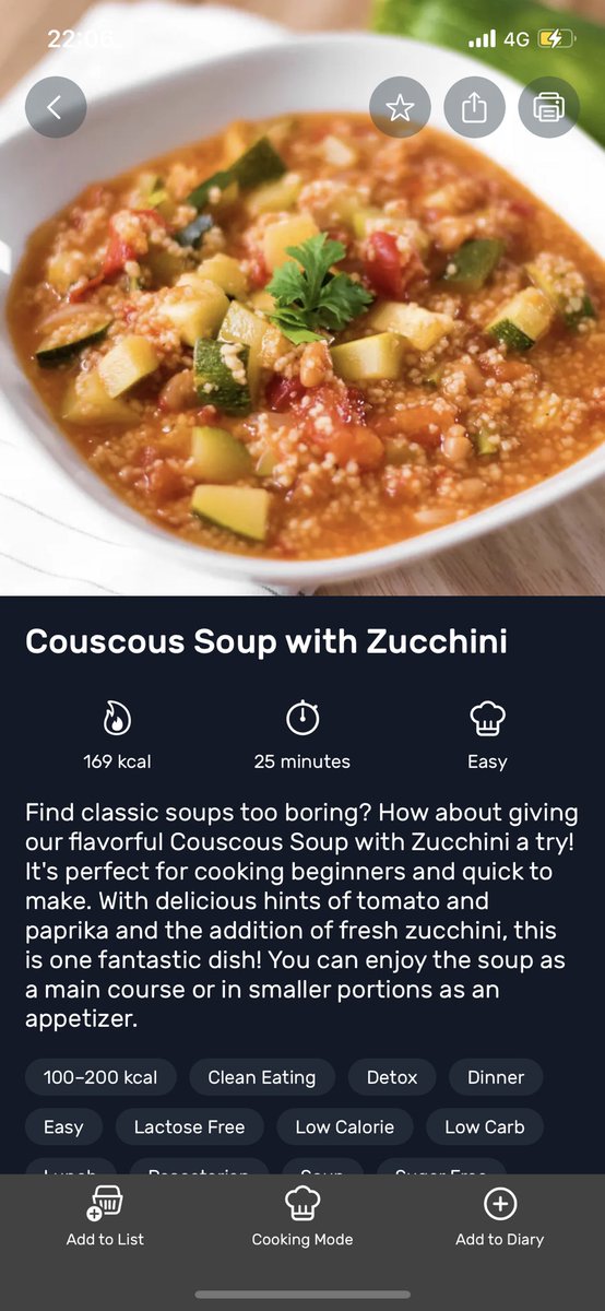 Txtsoobi's tweet photo. 6. Couscous Soup With Zucchini https://t.co/jYK0lYOLPE
