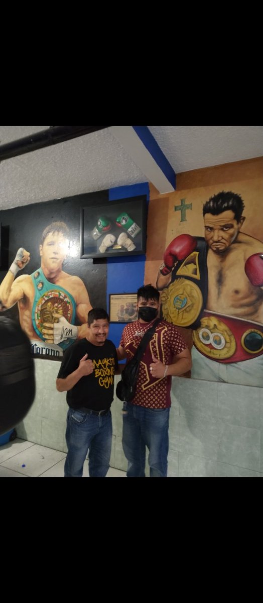 @ChavaESPN @ESPNKnockOut gym JuliánMagdaleno 🇲🇽 puro Jalisco #CaneloRyder #Noboxingnolife