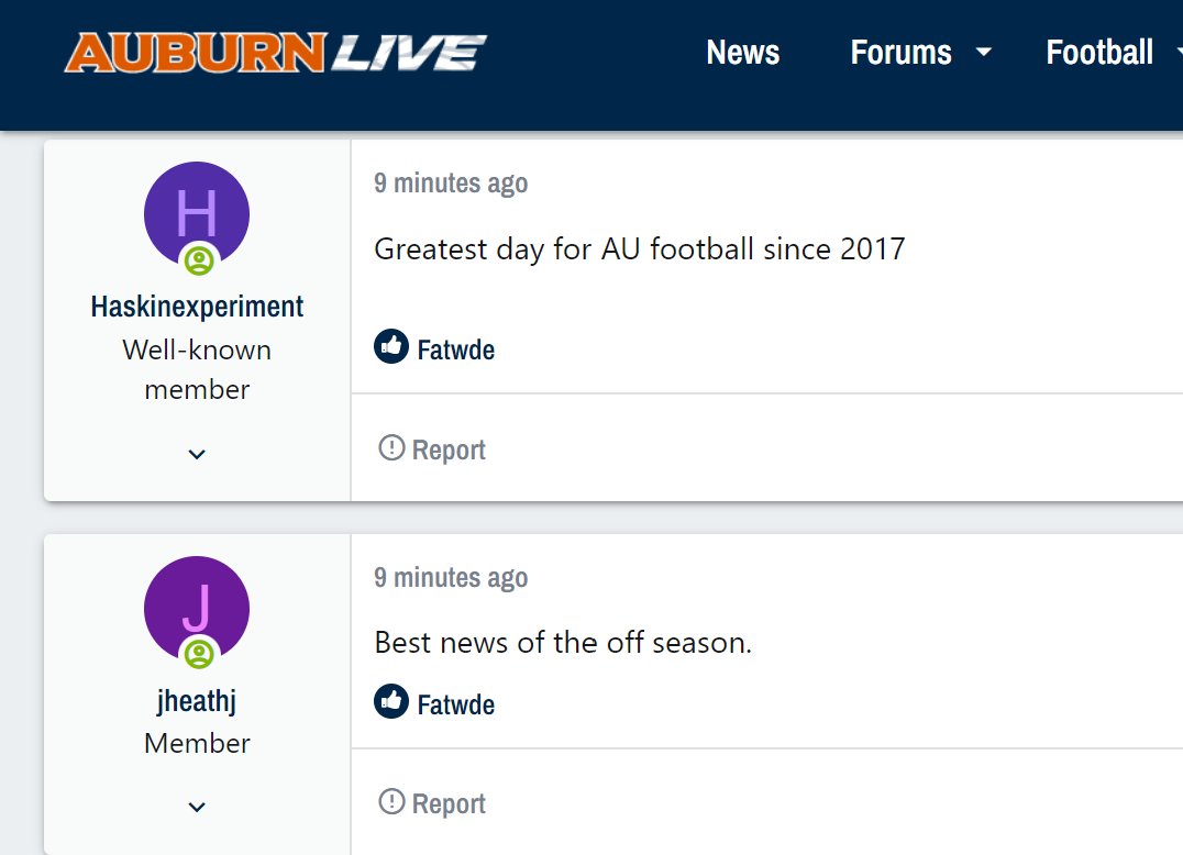 Message Board Geniuses on Twitter "TJ Finley has entered the transfer