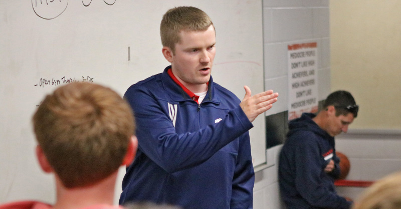wildcatslive's tweet photo. Trey Tinsley Named Head Coach of ECHS Wildcat Basketball