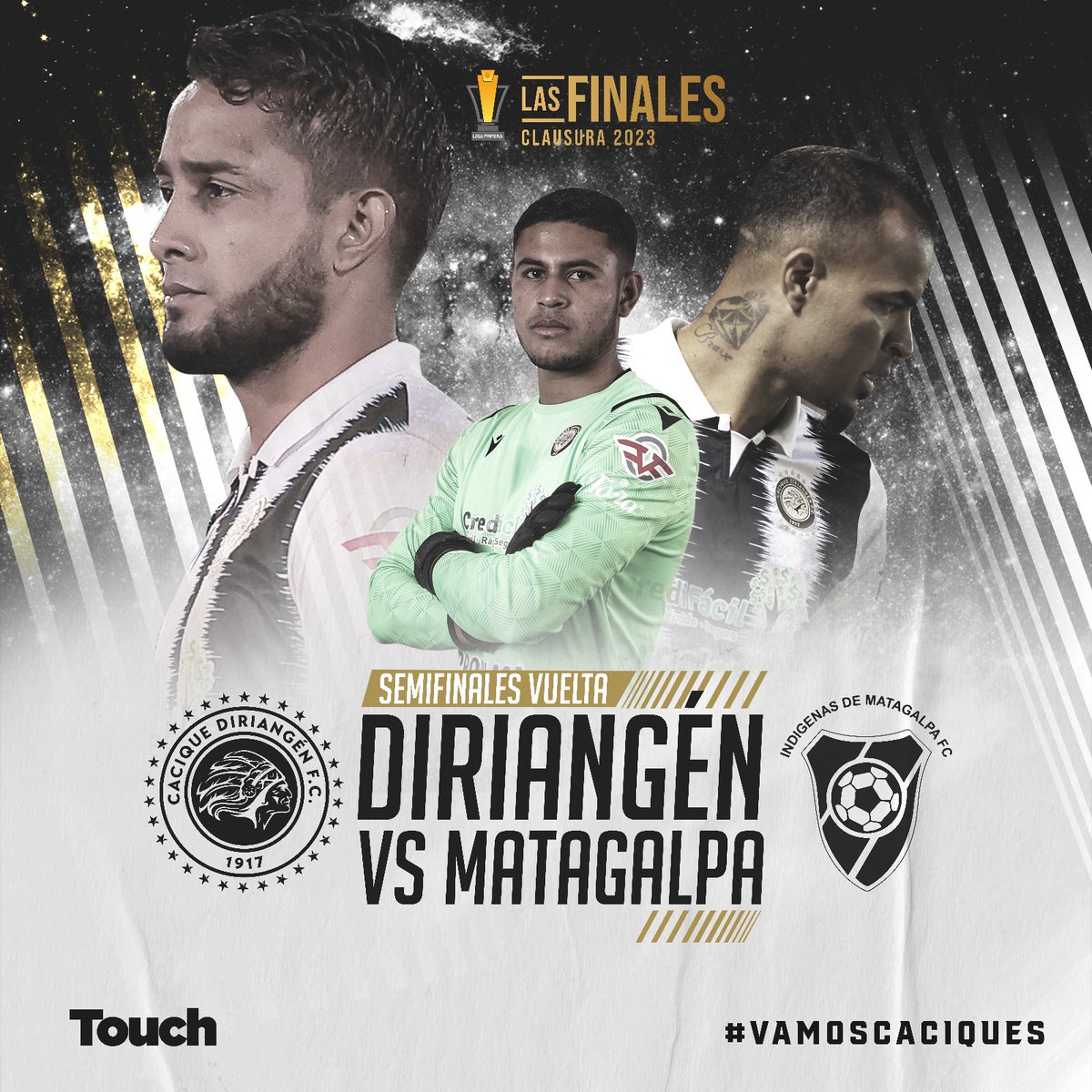 Diriangen_FC's tweet photo. 🗣️ SÁBADO, SÁBADO, SÁBADO 🗣️
¡Tenemos una cita, juntos por el pase a otra final! ⚽
🆚 Matagalpa FC
📆 Sábado 06
🏟️ Estadio Cacique
⏰ 7:00 PM
✅ Global 2-0
🎫 C$80 Grada / C$100 Zona techada
🎮 #TouchGaming
#UnaNuevaHistoria #VamosCaciques https://t.co/kKfNZVBd7F