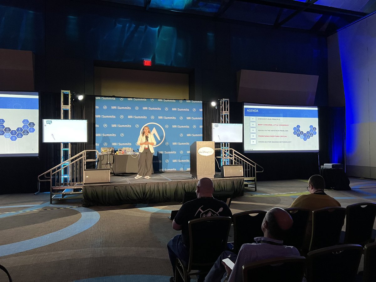 The brilliant <a href="/CyberSnark/">Jabs</a> on stage at the <a href="/SANSICS/">SANS ICS</a> Summit. A great ride through bad data, Hollywood threats, Chekov’s Gun, hacking parking meters, and the need for repeatability in tabletop exercises.