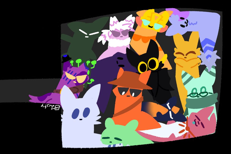 dustyisegg's tweet image. they r in the den now :))
#artistontwitter #rainworld #rainworlddownpour #rainworldoc