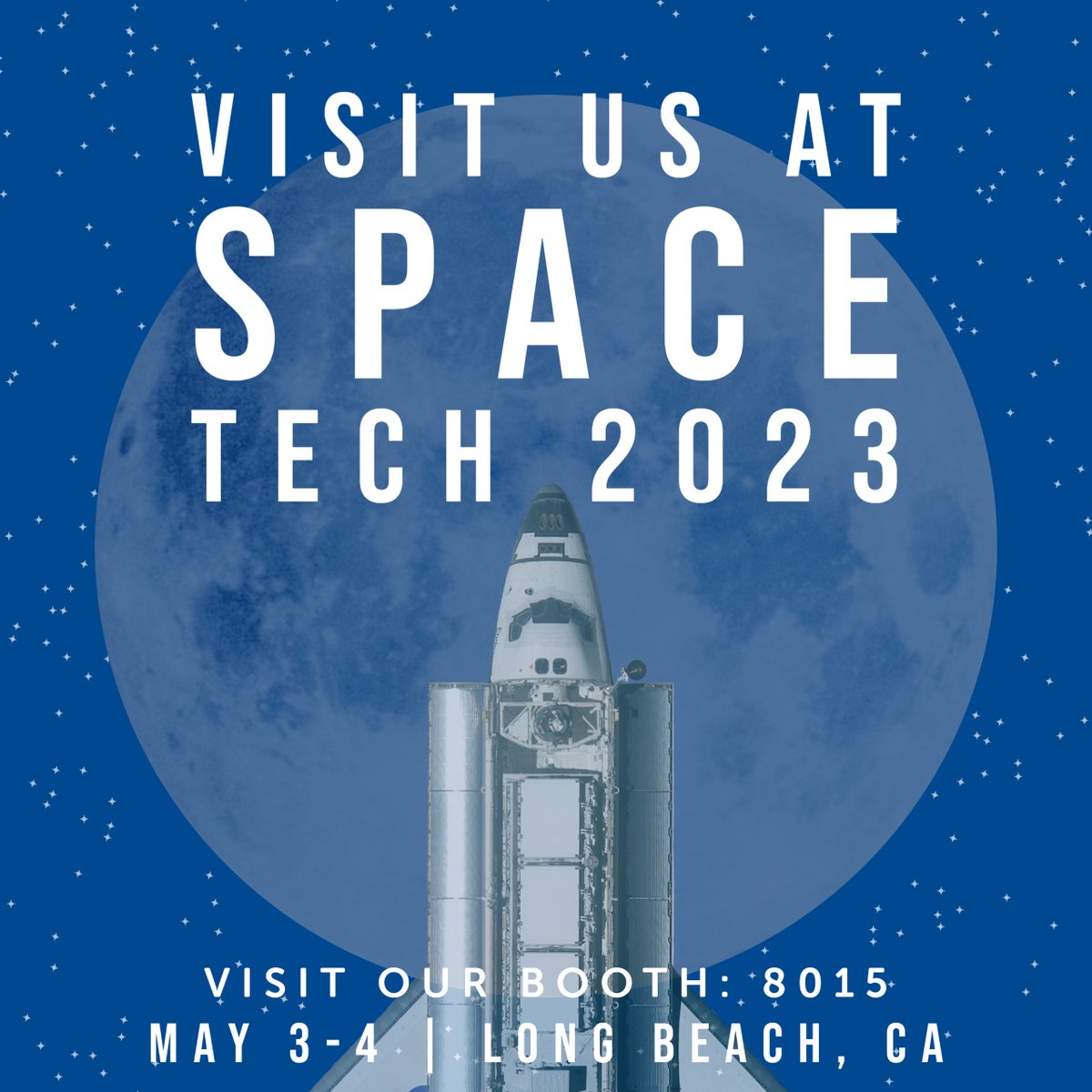 TWMetals's tweet image. Headed to SpaceTech Expo 2023 in Long Beach, CA tomorrow? Make sure to swing by Booth 8015 to talk to our Space Team and grab some swag! #SpaceTechExpo2023