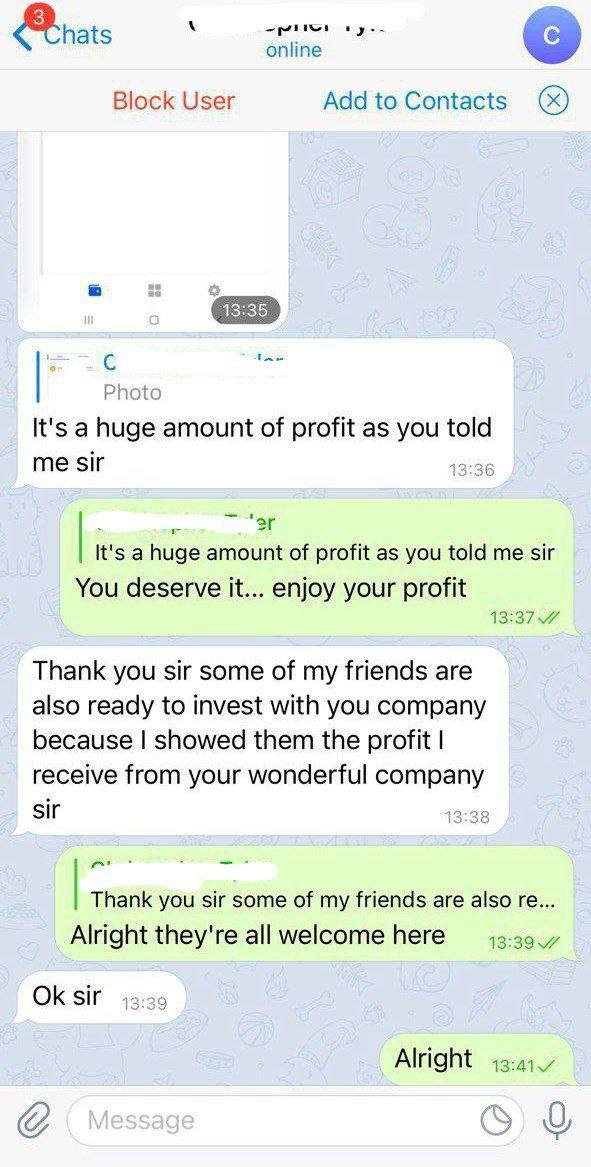 HAPPY INVESTOR SHARING TESTIMONY FOR BENEFITING FROM THIS INVESTMENT PROGRAMME ON MY TELEGRAM. SO PROUD OF YOU TWO CONGRATS AND MORE BUSINESSES WITH YOU ✅

DM 📝 👇
t.me/katie833

#binaryoptions #forex #QueenElizabeth #btc    #ETHMerge #USA #trading #usdt #investors