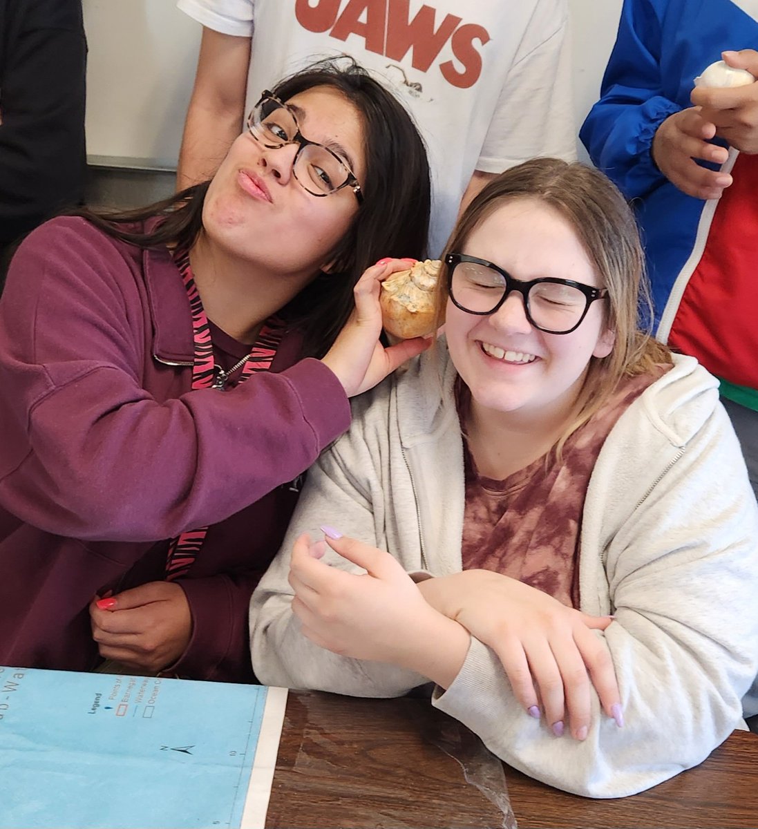 Thank you to GraceAnn Taylor, from Save Barnegat Bay, for the great presentation! We learned so much about 🦀🐚🪳🪱🦂🦐 and are ready to enjoy the bay this summer! ☀️ 🏖
<a href="/BTHSDragons/">BTHS</a> <a href="/BtpsSrvcs/">BTPSSpecialSrvcs</a>