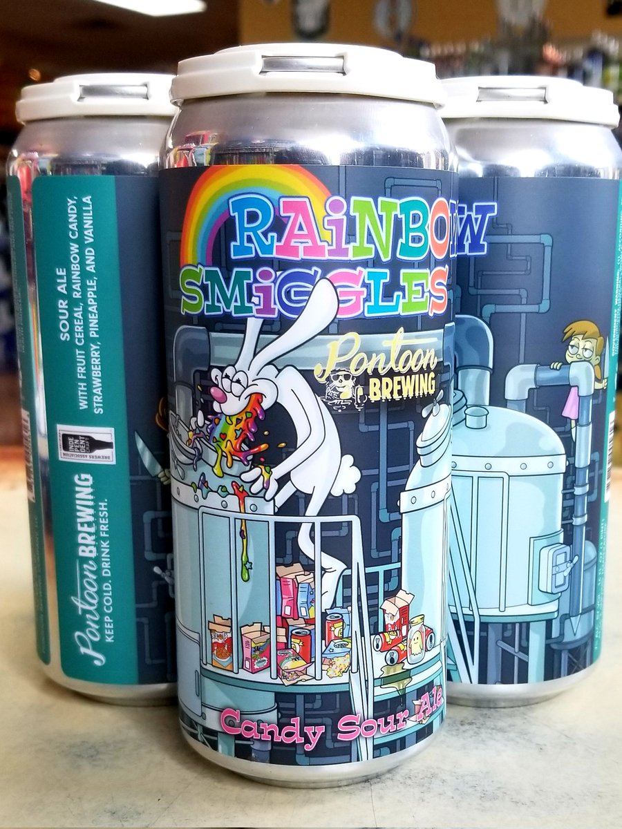 CityViewLiquor's tweet image. DRINK the Rainbow!!
#PontoonBrewing #NewBeerArrivals #CrazyRadBeer #FunBeerPartyTime #SuperFruitedSour #FruitedSour