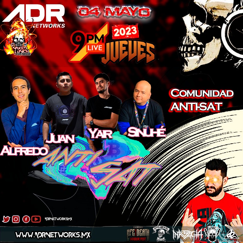 nakedlunchradio (@nakedlunchgr) on Twitter photo Este #jueves #9pm por las redes de <a href="/adrnetworksmx/">ADR Networks</a> vamos a tener a una de las comunidades #crypto más importantes de México @antisat_eth, nos cuentan todo lo que requieres para iniciar tu viaje al mundo #crypto #stayfkntuned #testamosintonizando #nakedlunchradio con #JaviGamboa Este #jueves #9pm por las redes de <a href="/adrnetworksmx/">ADR Networks</a> vamos a tener a una de las comunidades #crypto más importantes de México @antisat_eth, nos cuentan todo lo que requieres para iniciar tu viaje al mundo #crypto #stayfkntuned #testamosintonizando #nakedlunchradio con #JaviGamboa