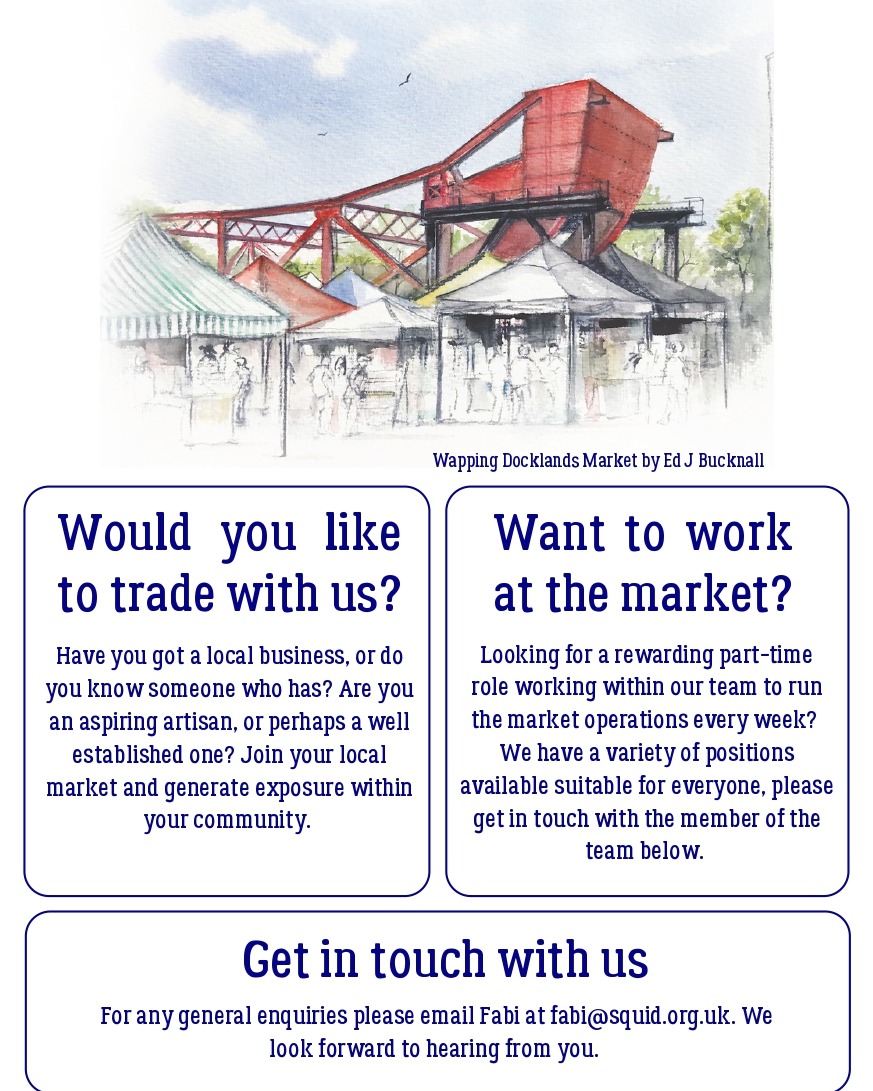 Wapping Docklands Market tweet media