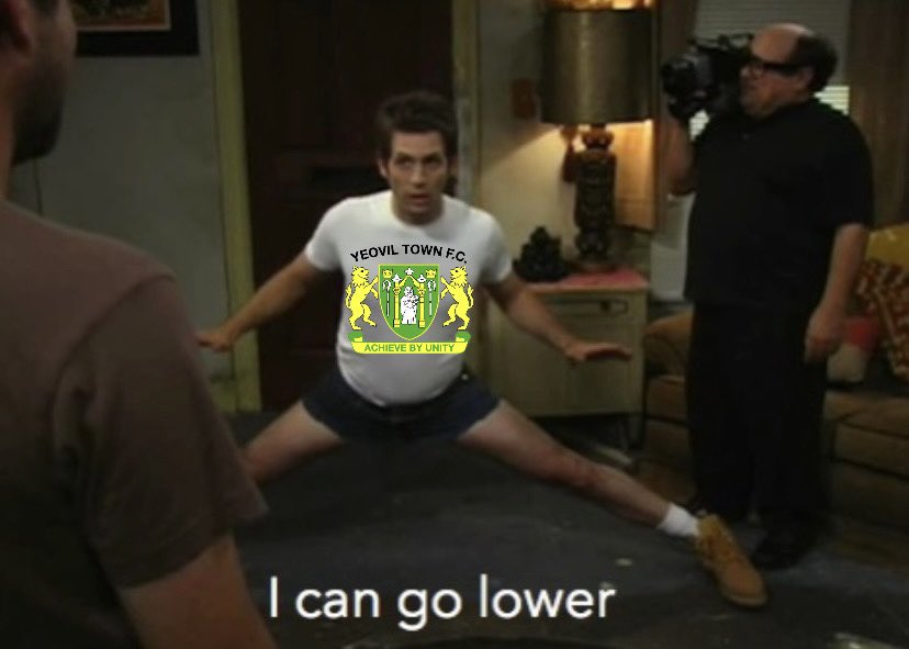 Every time I think #YTFC have hit rock bottom