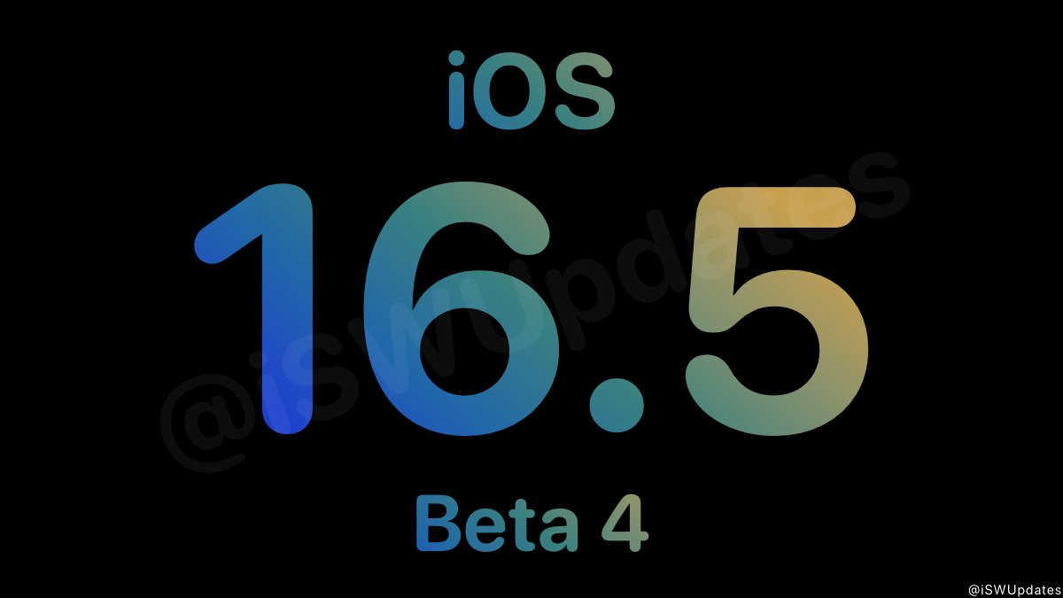 iSWUpdates's tweet image. iOS 16.5 Public Beta 4 (20F5059a) has been released. #iOS165 #iOS165PublicBeta4