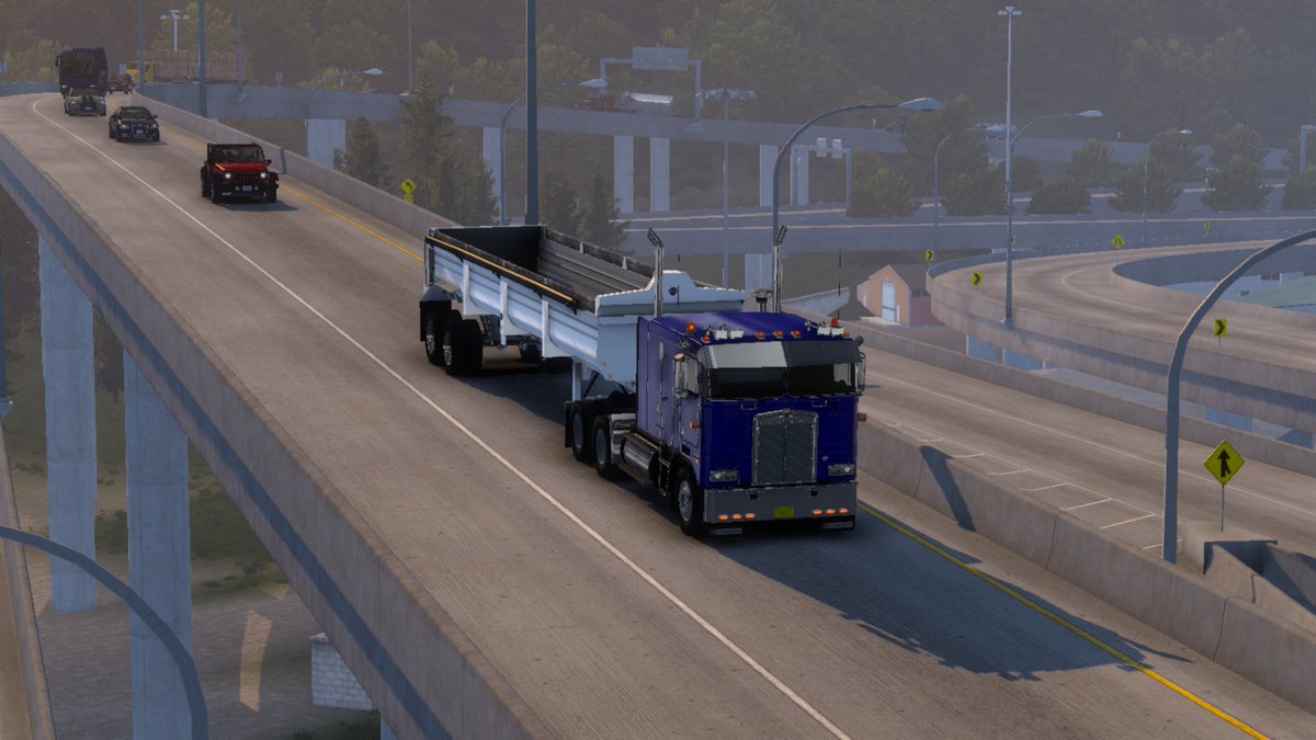 #Kenworth #K100 #EndDump #AmericanTruckSimulator #scssoftware