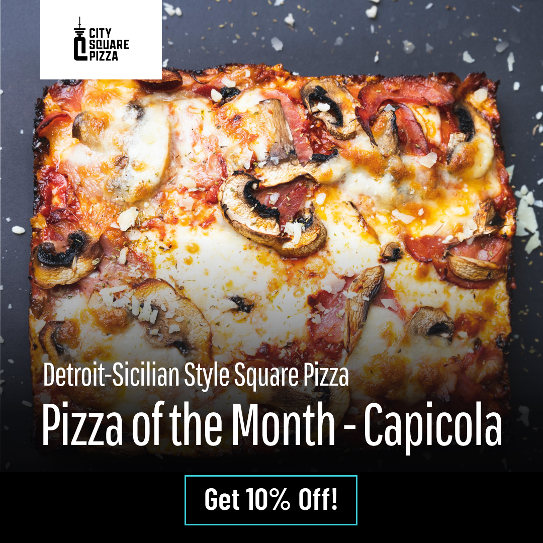 🍕🌟 Calling all pizza enthusiasts! It's time to savor the flavors of our 10% off Pizza of the Month: Capicola!
#citysquarepizza #pizzaofthemonth #pizzapromo #capicola #maypromo #vanfoodie #vancouvereats #vancity #squarepizza #dailyhivefood #vancouverfood #vancouver #bc #daviest