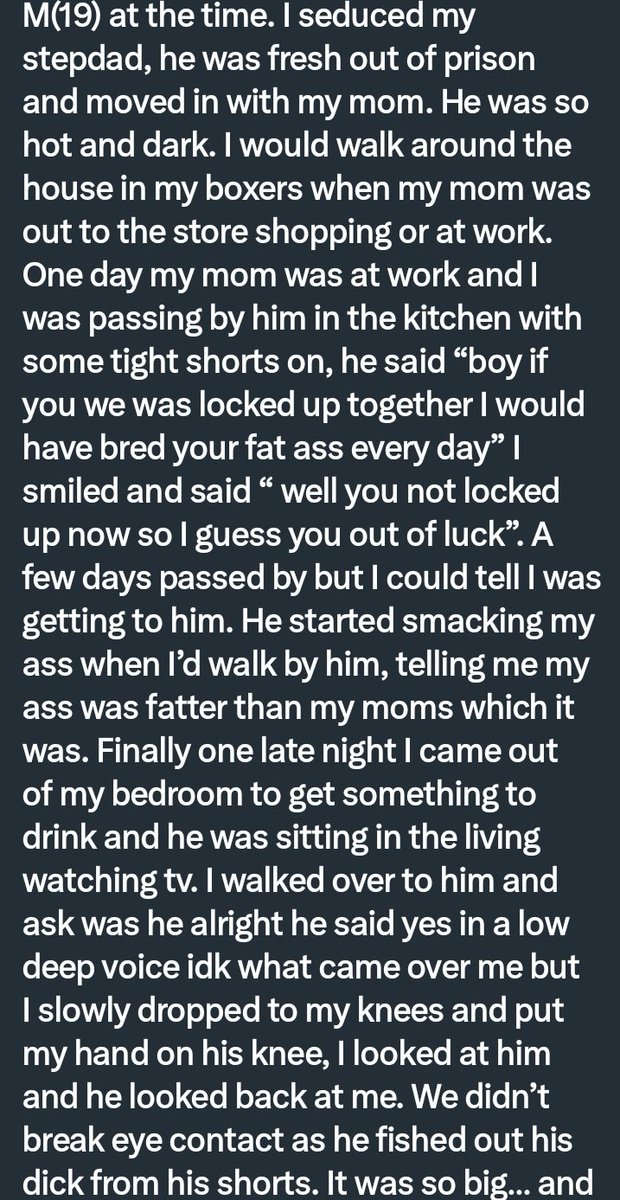 Pervconfession On Twitter He Seduced And Sucked His Step Dad 