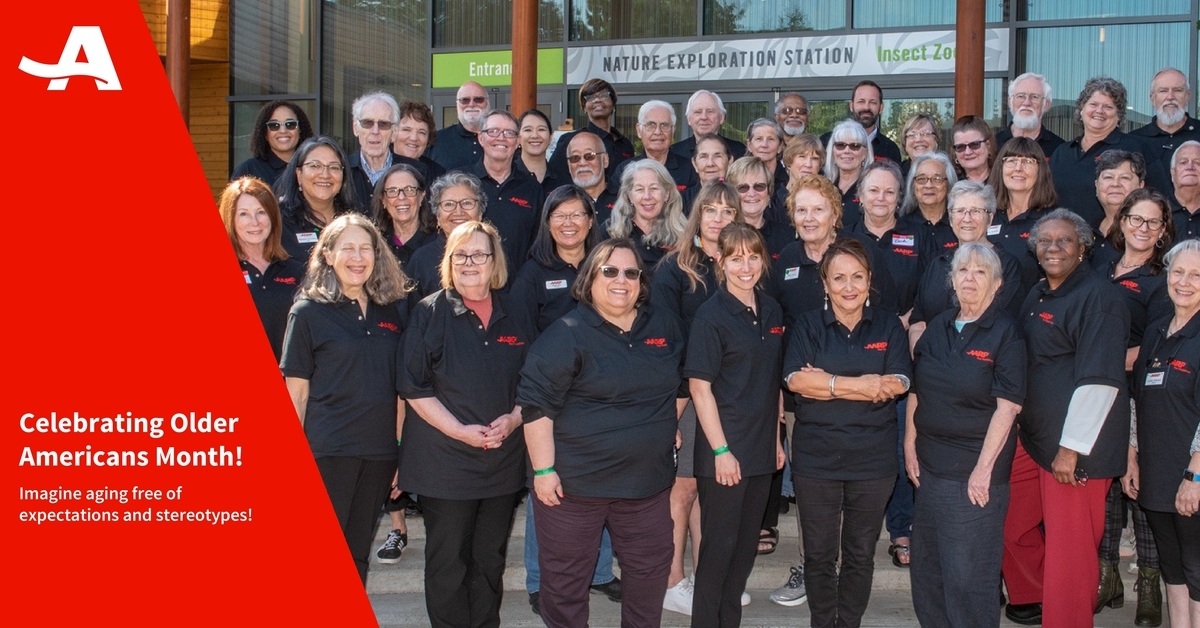 Celebrating #OlderAmericansMonth! #WeAgeWell #AgingUnbound #DisruptAging