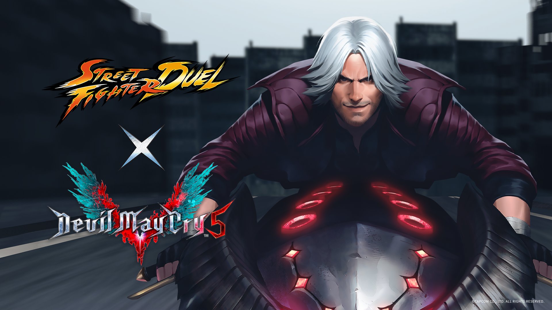 Devil May Cry 5's Dante is crossing over into Street Fighter: Duel