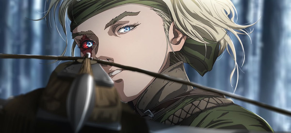 Hild from  Vinland Saga by me #fanart #art #anime #VINLAND_SAGA #hild #manga #snow #forest #hunter #animeart #AnimeArt