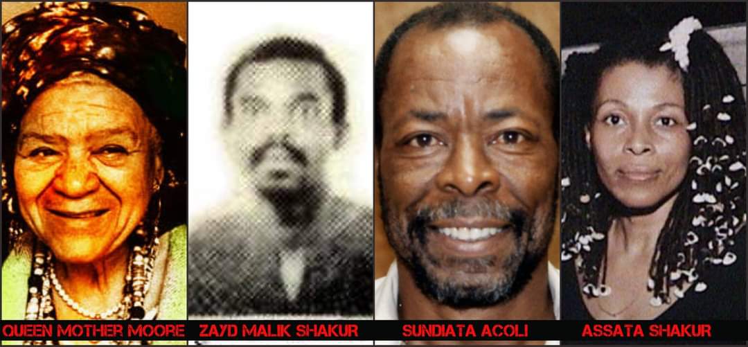 50 years ago today, BPP member Zayd Shakur was murdered, Assata Shakur was shot twice (with her hand up) and her and Sundiata Acoli, tortured by NJ police and charged with one of the cop's death. Also on this date, Queen Mother Moore and Afeni Shakur both became Ancestors.