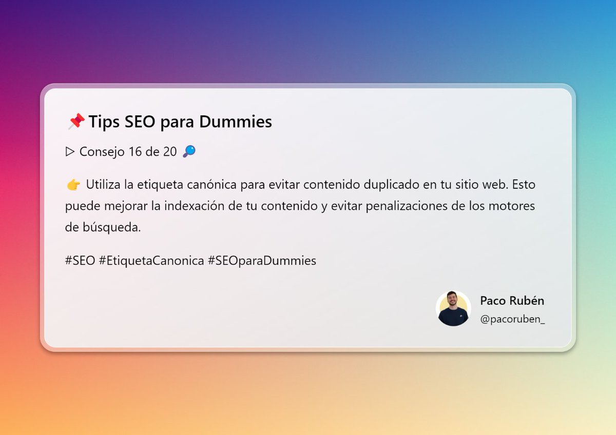 PacoRuben_'s tweet photo. #tipsSEO #SEO https://t.co/NWUsj1Rdsg