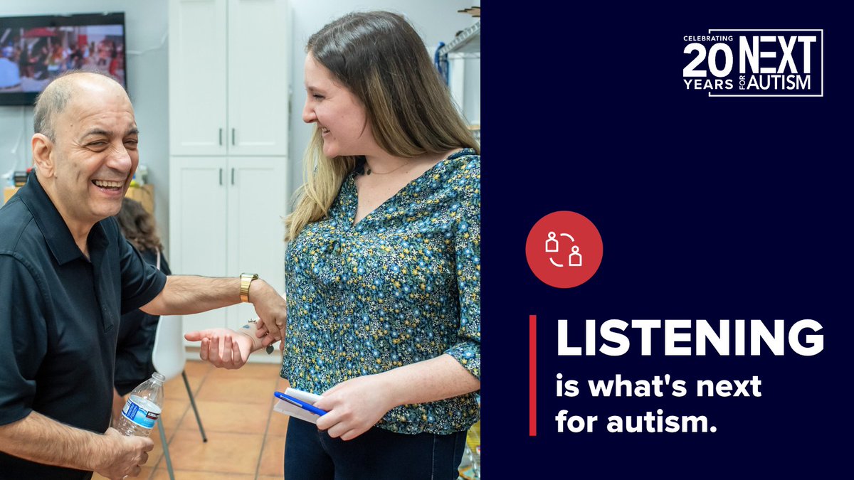 NEXTforAUTISM's tweet photo. It’s time to forge a path for the #NEXT20years — ensuring all autistic adults and their families have the tools, resources, and opportunities to live their best lives. Will you be part of the conversation? Join us! https://t.co/bFt6pP4M0K https://t.co/BT3mJwgZ6e