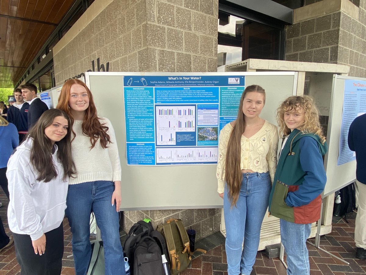 Geography and the Environment at Villanova on Twitter "Intro to Environmental Science students