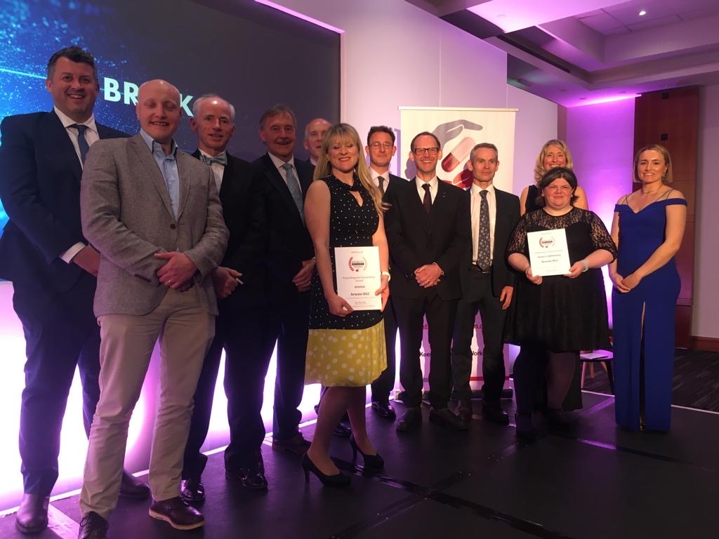 ArwainDGC's tweet photo. Llwyddiant i Arwain DGC

Success at the @AG_AwardsandSL 

#AntibioticGuardian 

🏆🎉🍾 https://t.co/DYFTZCmCK3