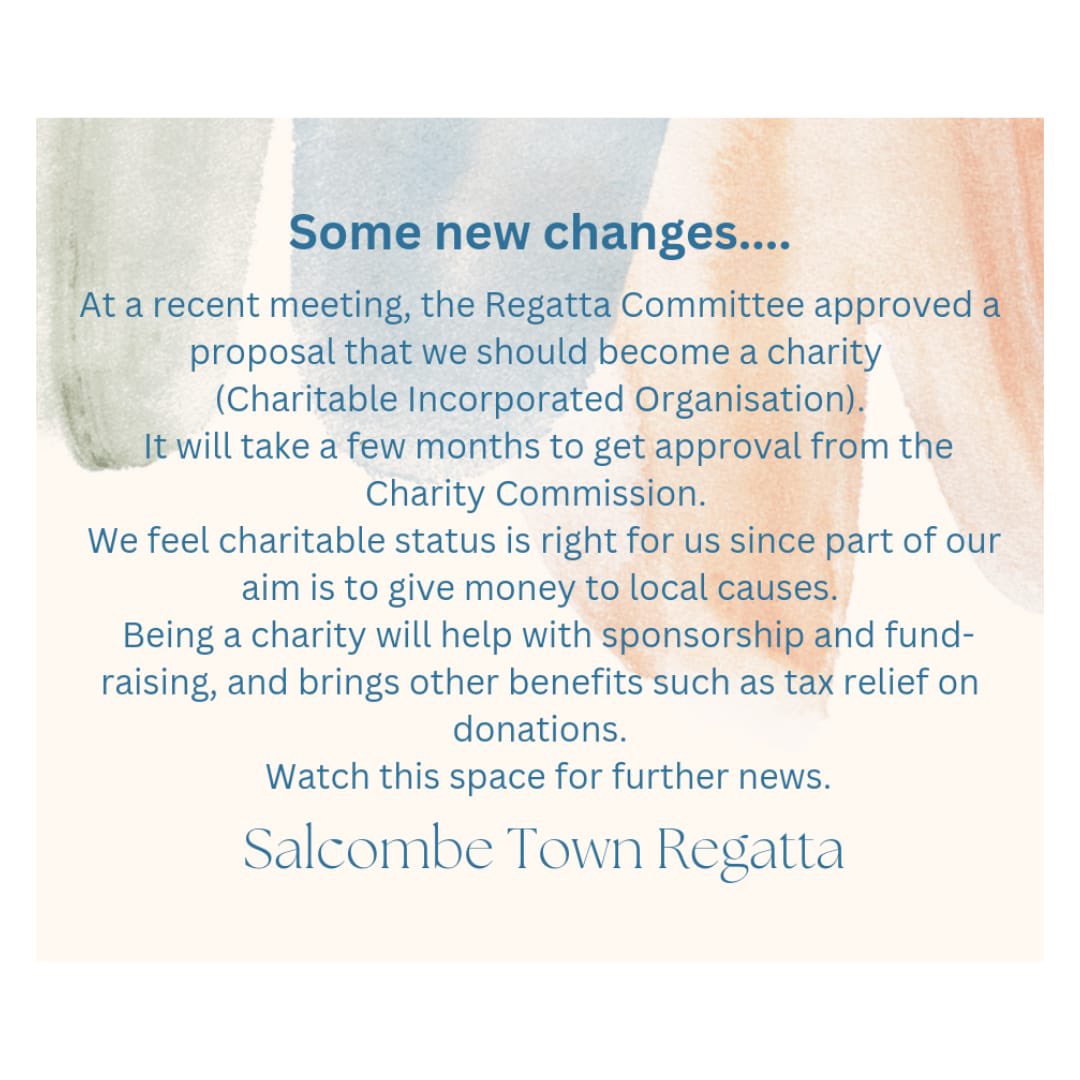 An update from Salcombe Town Regatta 👇