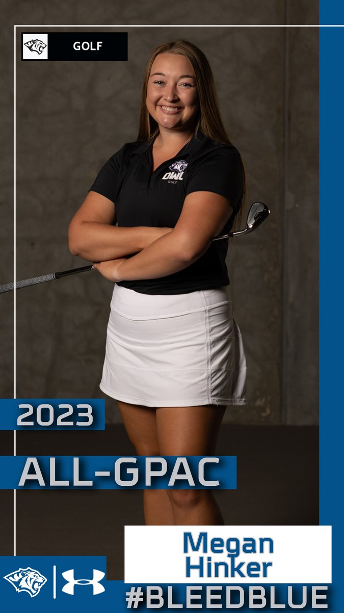 DWU Athletics (@dwusports) on Twitter photo Tying for 2nd-place overall from women's <a href="/dwu_golf/">Dakota Wesleyan Golf</a>... Megan Hinker‼️
Megan also secured her second straight All-<a href="/GPACSports/">Great Plains Athletic Conference</a> honors!
Congratulations Megan‼️
#BleedBlue | #EarnYourStripes Tying for 2nd-place overall from women's <a href="/dwu_golf/">Dakota Wesleyan Golf</a>... Megan Hinker‼️
Megan also secured her second straight All-<a href="/GPACSports/">Great Plains Athletic Conference</a> honors!
Congratulations Megan‼️
#BleedBlue | #EarnYourStripes