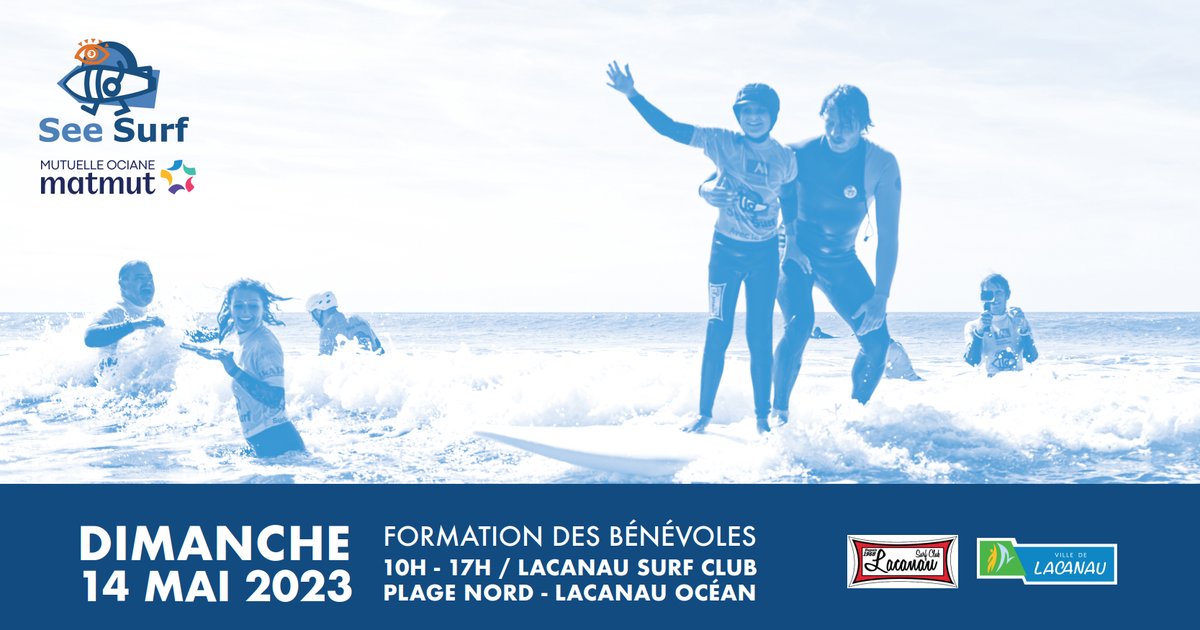 SeeSurf33's tweet photo. Il ne reste plus que 6 places disponibles pour venir s'initier à l'encadrement de déficients visuels pratiquant le surf.
Cette journée est gratuite et ne vous engage pas à participer à toutes les journées qui suivront.
https://t.co/IwNsXIxuLj
#aveclesurftoutestpossible #surf https://t.co/1dtlpTegxh