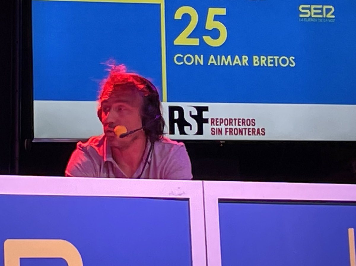 “Un periodista precario es un periodista vulnerable, sin libertad de prensa. Yo hoy aquí no me siento libre para hablar porque mañana tengo que seguir trabajando”
<a href="/OlmoCalvo/">Olmo Calvo</a> en <a href="/hora25/">Hora 25</a> con <a href="/AimarBretos/">Aimar Bretos</a> y <a href="/rsf_es/">RSF España</a>