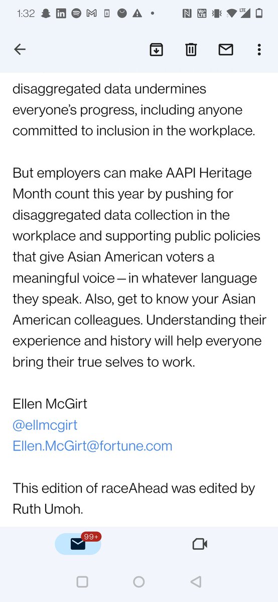 entertwineapp's tweet photo. Race Ahead @FortuneMagazine
@ellmcgirt has made a great comment on AAPI aggregation. https://t.co/c8ze7CgOLr
