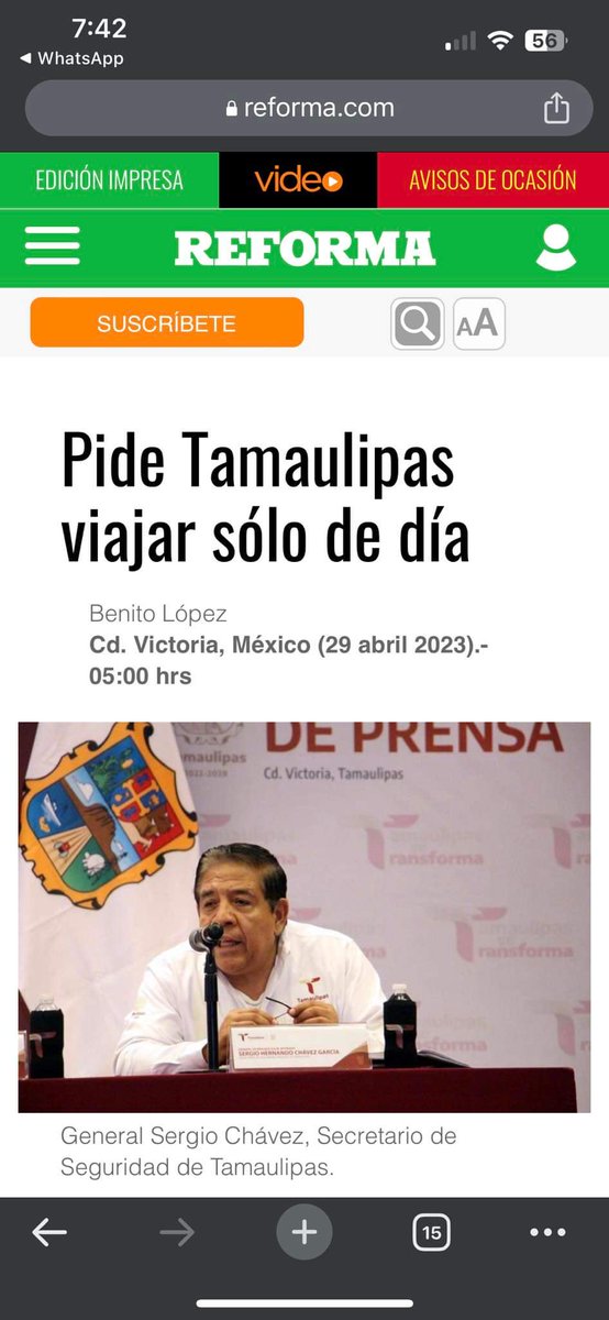 En menos de un año la falta de capacidad de <a href="/Dr_AVillarreal/">Américo Villarreal</a>  y su gabinete del <a href="/gobtam/">Gobierno Tamaulipas</a> hacen que regresemos a la inseguridad que tanto le dolía a #Tamaulipas