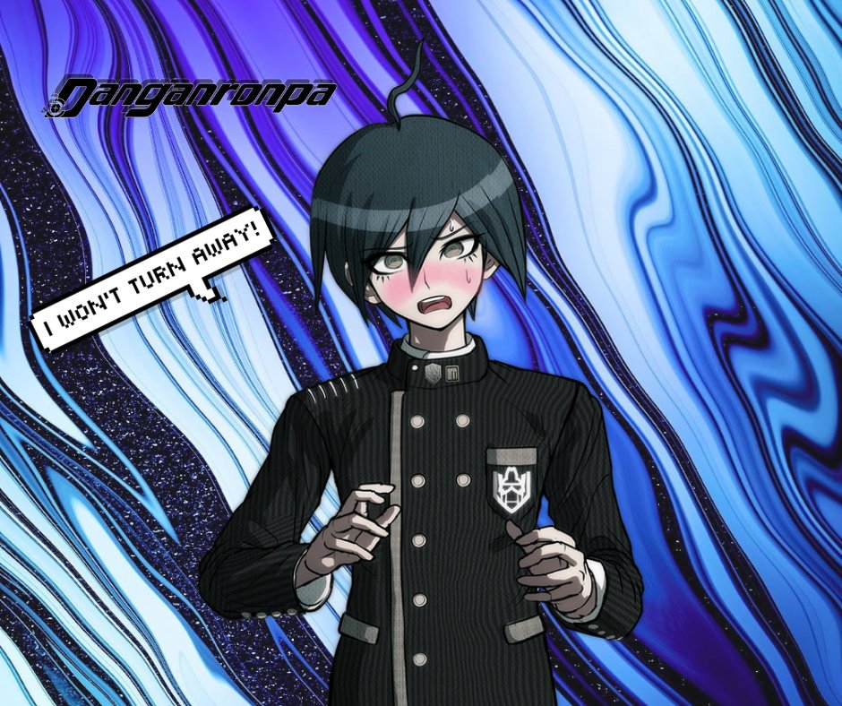 Shuichi's eyes were practically swirling. There was so much ass in his lap — he didn't know what to do with it! Or himself...! 

She could feel the tip of his cock throbbing achingly against her jiggling cheeks.

" H-Hah..! S-Slow down...! G-Guess the workouts have been good..~ "