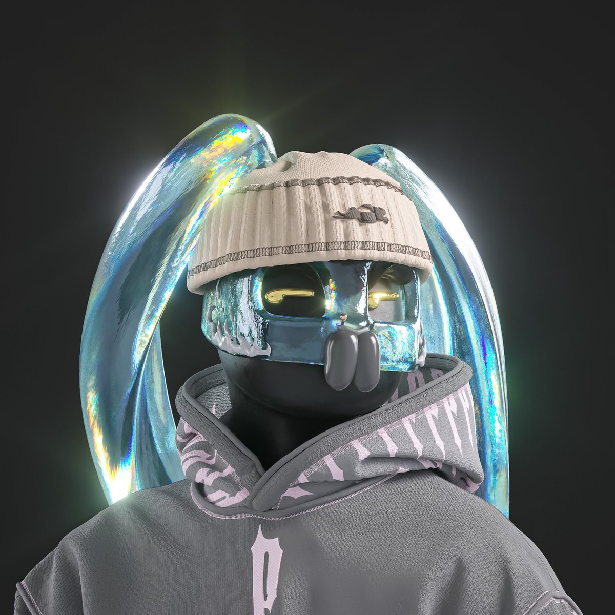 0xVisualiris's tweet image. Today I got another beautiful rabbit from @Pacemaker_NFT ! Thanks to the person who sold this beast❤️🥰