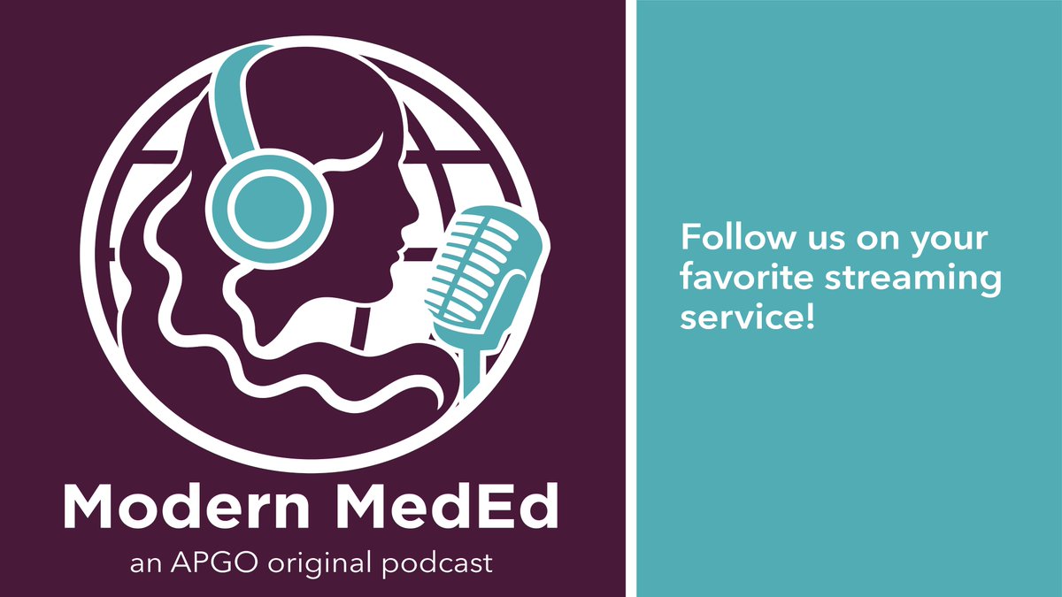 It’s a wrap on Season One of Modern MedEd, an APGO original podcast! Look for Modern MedEd on Apple Podcasts, Spotify, or your favorite streaming platform, and catch up on the six available episodes. Visit us at apgo.org/podcasts for more information!