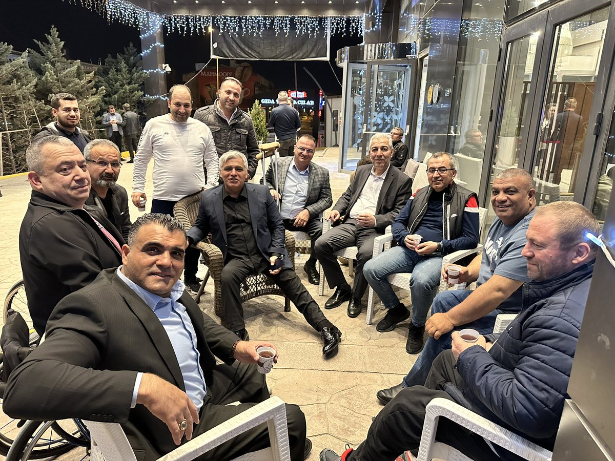 📍Ankara Hilton Otel

Yapılacak olan Türkiye Bedensel Engelliler Spor Federasyonumuzun 2. Olağan Genel Kurulu için iştişare içindeyiz.

Yarın bir ilke imza atıyoruz.

Ya yöneteceğiz, ya da yönetileceğiz.
<a href="/tbesforgtr/">Türkiye Bedensel Engelliler Spor Federasyonu</a> <a href="/hamzayerlikaya/">Hamza Yerlikaya 🇹🇷</a>