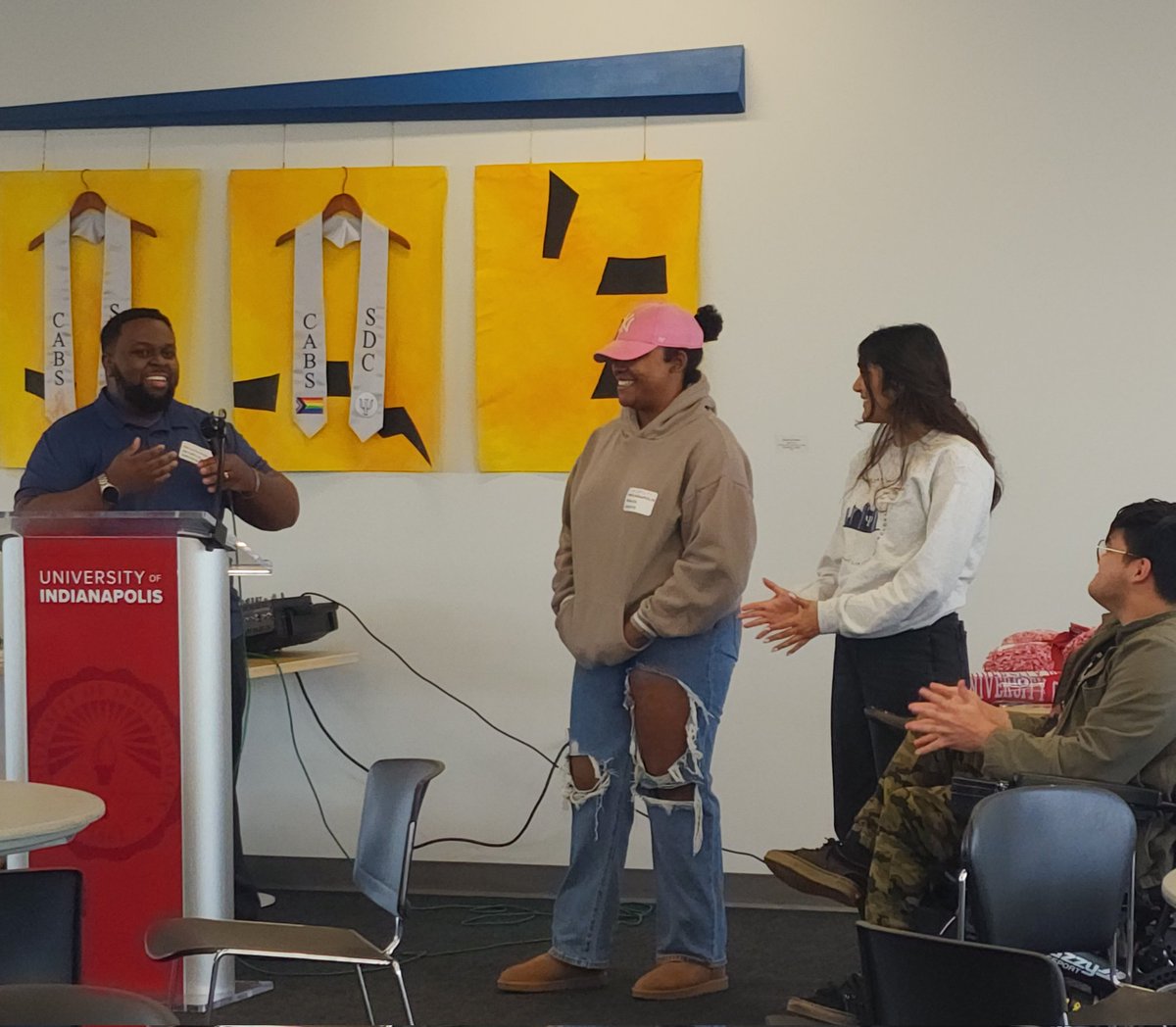 UIndyCEBS's tweet photo. We've enjoyed celebrating the diversity of our #UIndy students over the last few weeks both on and off campus! 🐾 https://t.co/qwUNrsaP9T