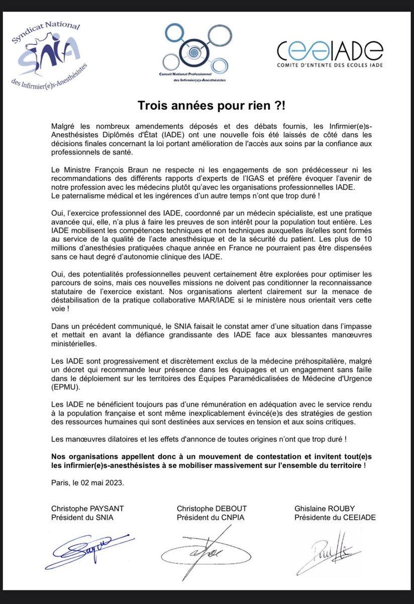 Collectif IADE IDF tweet media