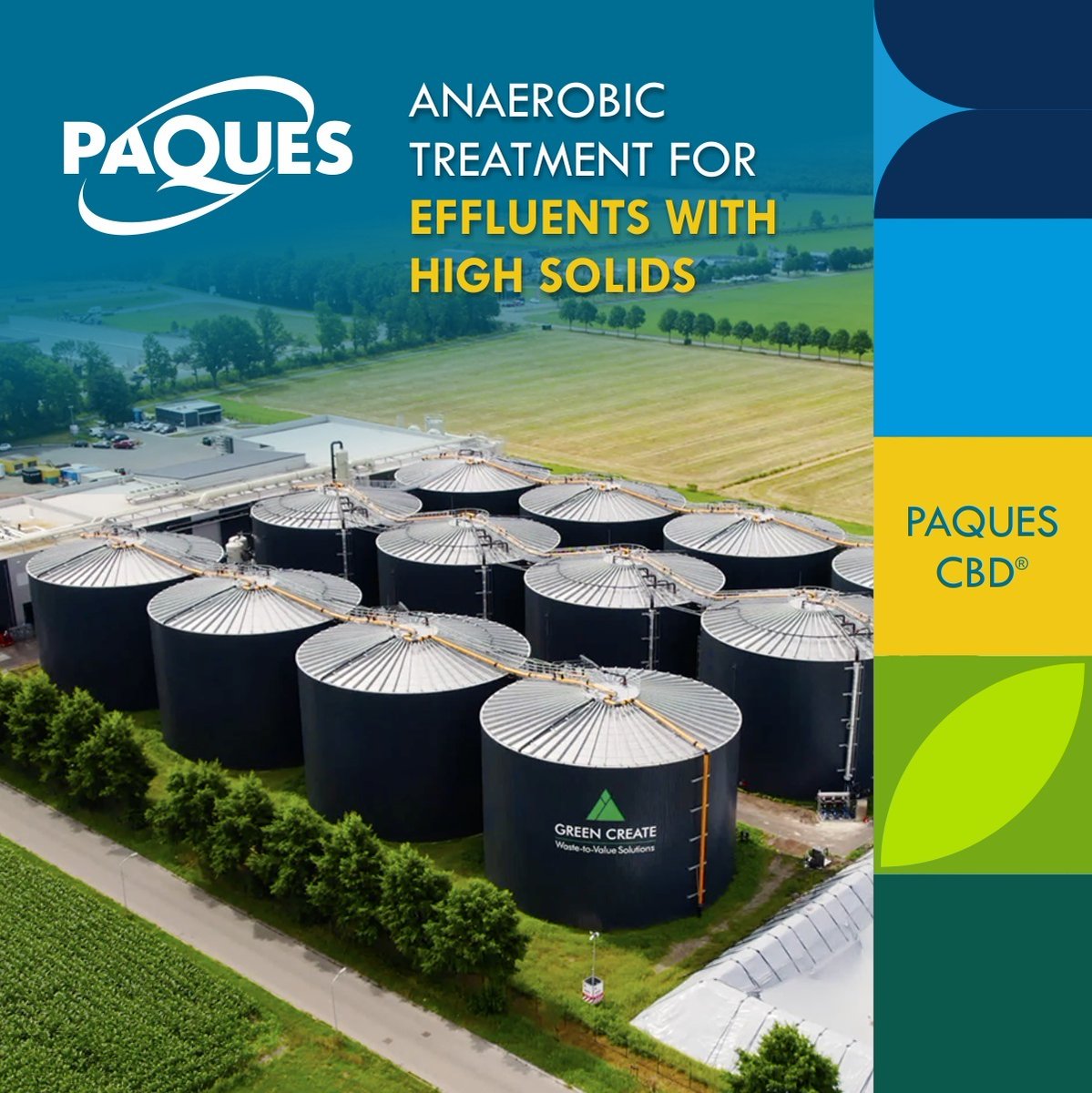 💦Floccular reactor operating at low
to medium loading rates. The PAQUES CBD® is an innovative anaerobic reactor operating at a low to medium loading rate employing flocculent biomass. 

Learn more: 
en.paques.nl/products/featu…

#biologicaltreatment  #wastewatertreatment