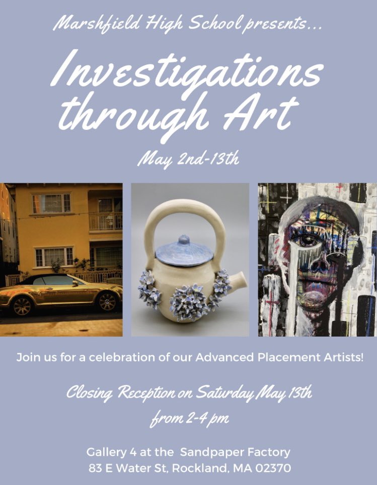 MHS Art Department tweet media