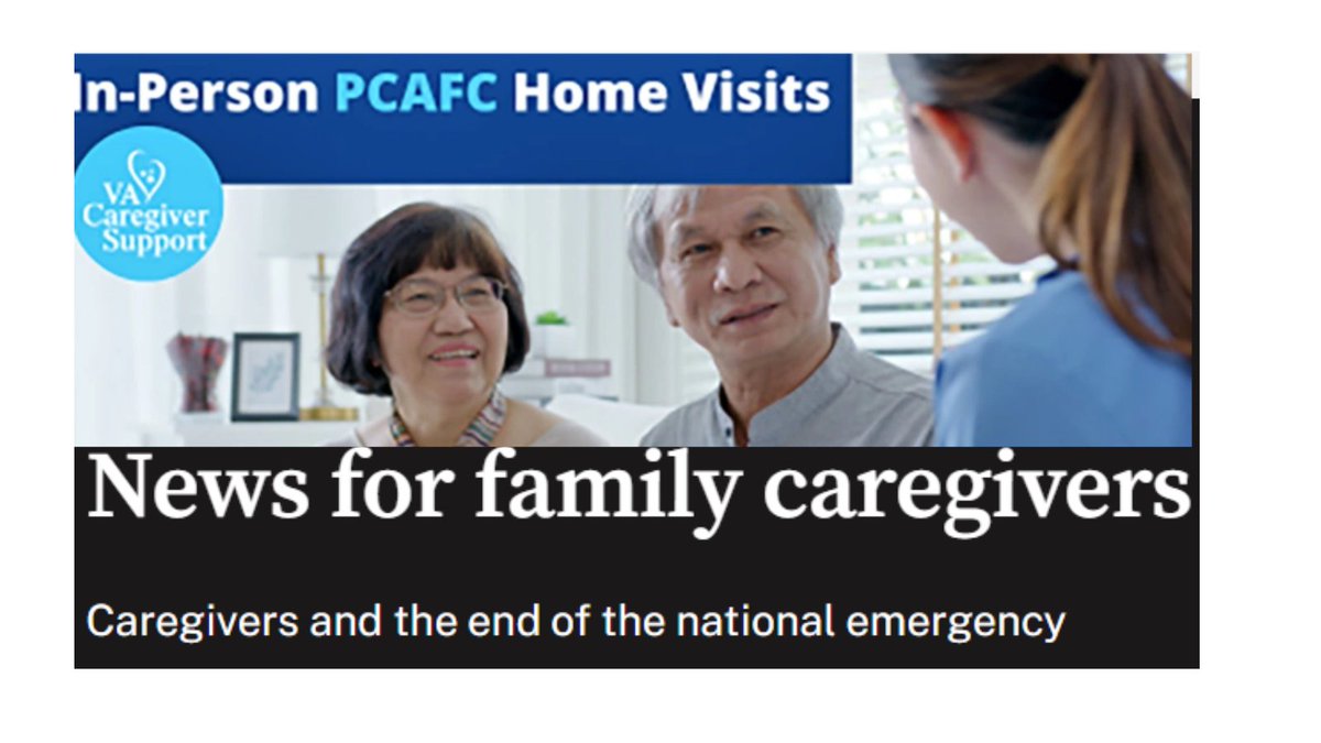 Learn what the end of the National Emergency related to COVID-19 means for the Program of Comprehensive Assistance for Family Caregivers. news.va.gov/118374/news-fo…