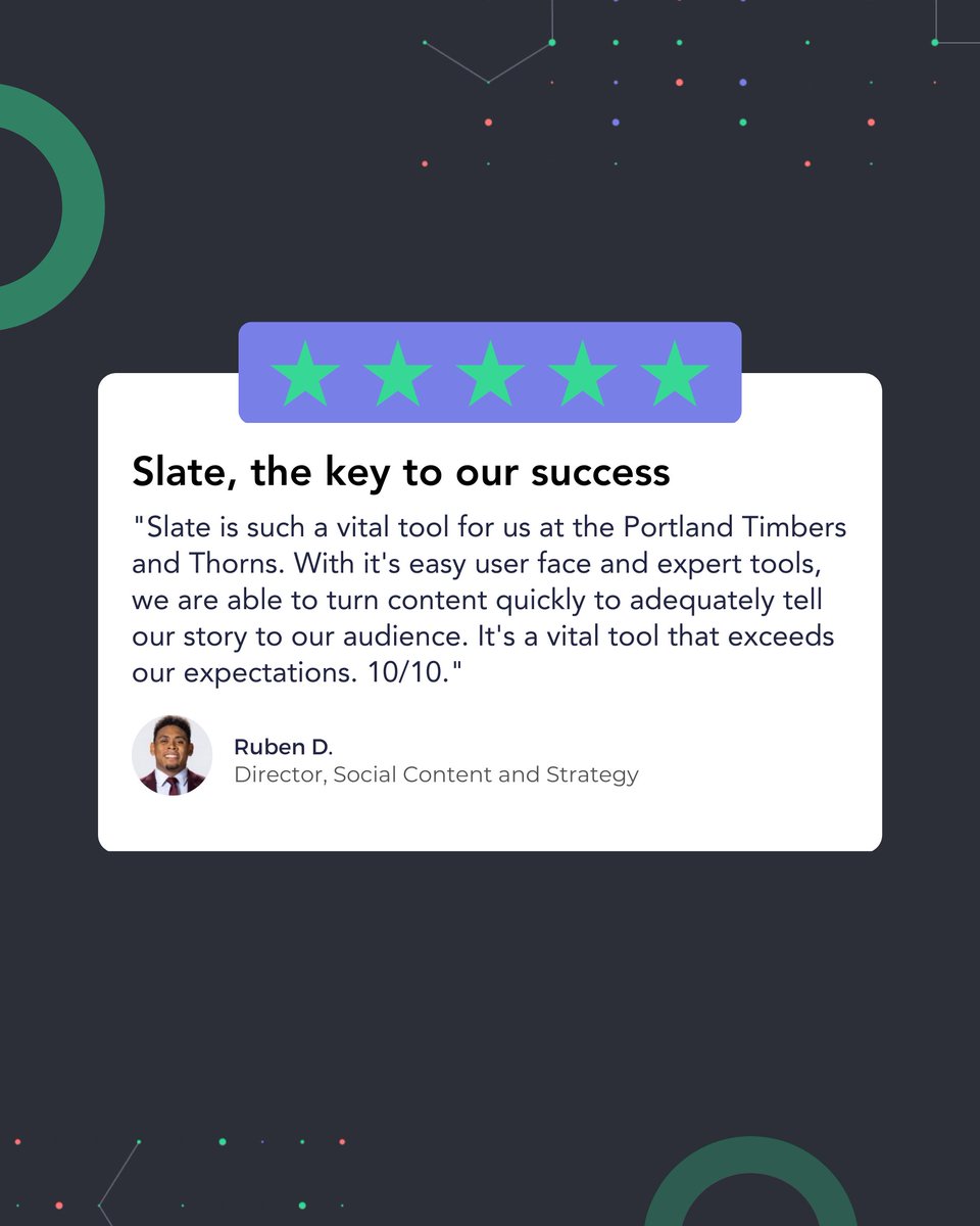 The secret behind <a href="/TimbersFC/">Portland Timbers</a>  and <a href="/ThornsFC/">Portland Thorns FC</a>  social content ✨👀!

Thanks for showing some honest and true love for Slate <a href="/rubenjdominguez/">Ruben J. Dominguez</a> 🤝🫶.