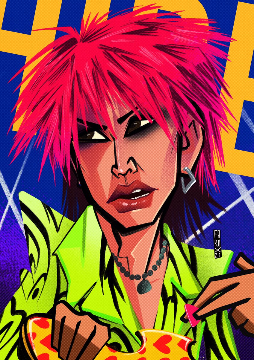 instagram.com/p/CrwTGXIB-Ko/

 #hide #hidetomatsumoto #illustration #illustrationartists #illustrate #pottrait #digitalart #digitalpainting #procreate #farox21 #art #artist