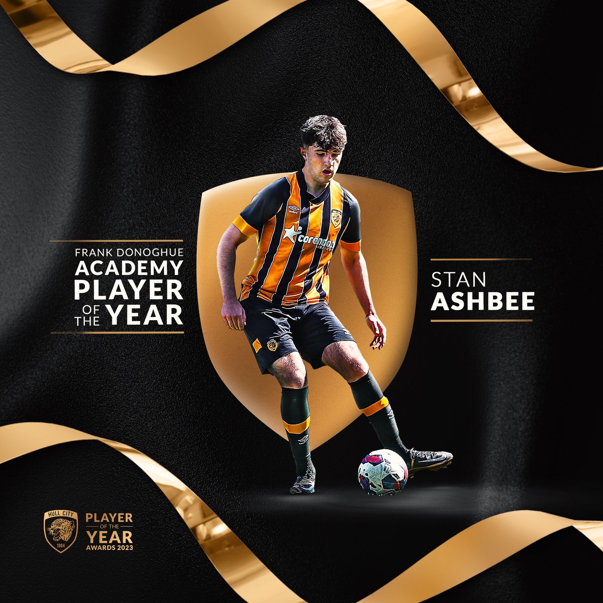 🏆 Our Frank Donoghue Academy Player of the Year, selected by Richard Naylor, is 𝗦𝘁𝗮𝗻 𝗔𝘀𝗵𝗯𝗲𝗲!

#hcafc