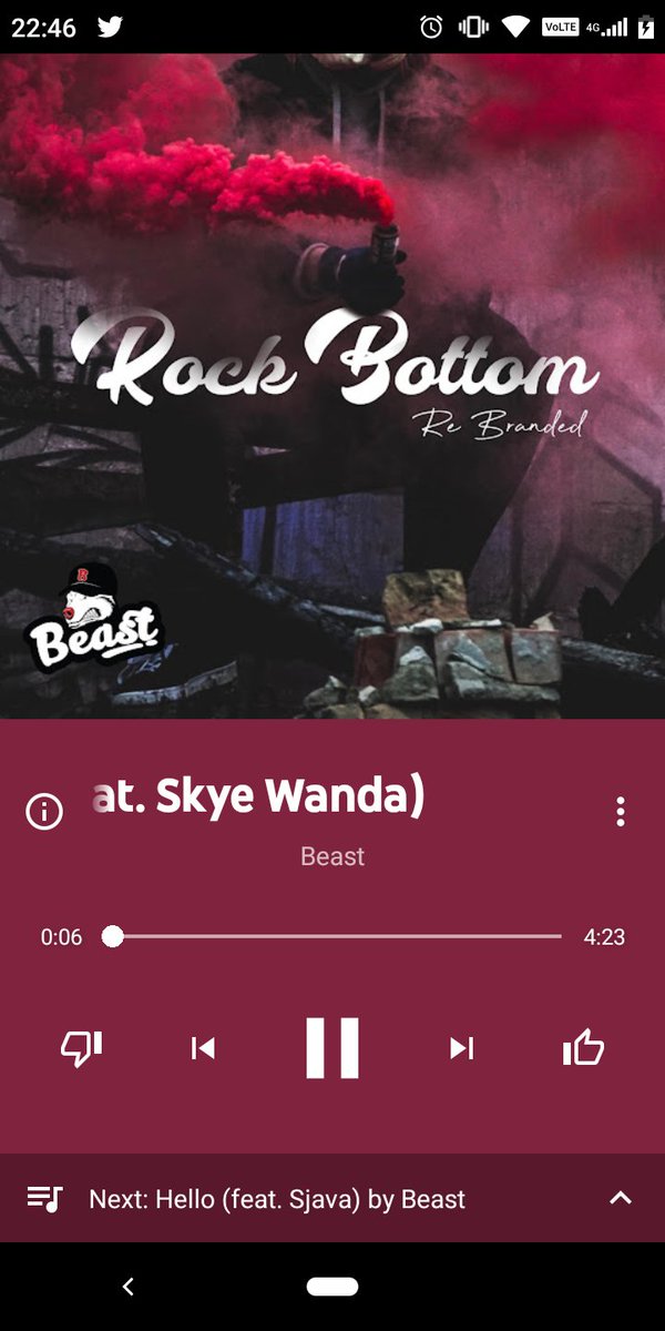 TheOnlyLindx's tweet photo. Beast tried to give y'all a taste of what skye wanda is capable of when it comes to rap y'all mized it ..

Now this 😭🔥🔥 Foot on their Necks wena @skyewandaful 😂 https://t.co/Cu8OJl5svL