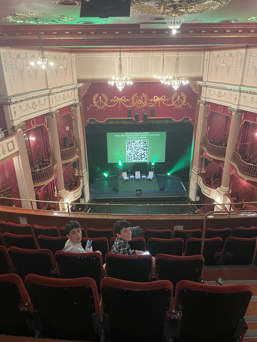 ⁦<a href="/henrymoeranBBC/">Henry Moeran</a>⁩ Fantastic evening tonight at TMS Live. Boys loved it, especially the footage of Aggers’ single in the Ashes! Diolch